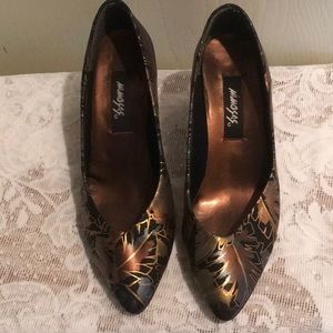 BLACK/GOLD HEELS MATCH/DRESS,WRAP&BAG MY CLOSET💥